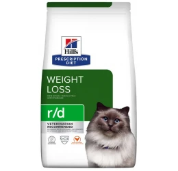 Hill's Prescription Diet r/d Weight Loss για Γάτες με Κοτόπουλο 1,5kg Hill's Prescription Diet r/d Weight Loss για Γάτες με Κοτόπουλο 1,5kg