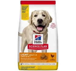 Hill's Science Plan Adult Large Light για Σκύλους με Κοτόπουλο 14kg (-25%) Hill's Science Plan Adult Large Light για Σκύλους με Κοτόπουλο 14kg (-25%)