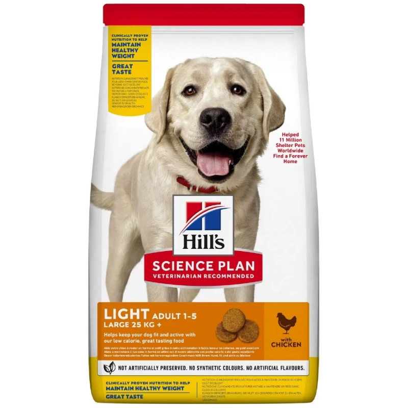 Hill's Science Plan Adult Large Light για Σκύλους με Κοτόπουλο 14kg ΣΚΥΛΟΙ