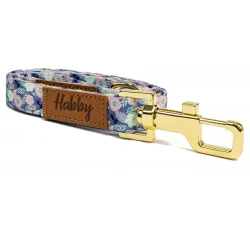 Οδηγός Σκύλου Habby "Flowers" Medium / Large 2mm x 120cm Οδηγός Σκύλου Habby "Flowers" Medium / Large 2mm x 120cm