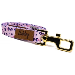 Οδηγός Σκύλου Habby "Pink Leopard" Medium / Large 20mm x 110cm Οδηγός Σκύλου Habby "Pink Leopard" Medium / Large 20mm x 110cm