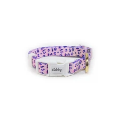Περιλαίμιο Σκύλου Habby "Pink Leopard" Puppy Small 10mm x 20-30cm Ροζ Περιλαίμιο Σκύλου Habby "Pink Leopard" Puppy Small 10mm x 20-30cm Ροζ
