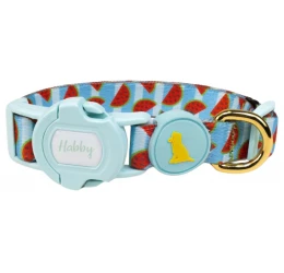 Περιλαίμιο Σκύλου Habby "Watermelon" Large 2mm x 27-37cm Περιλαίμιο Σκύλου Habby "Watermelon" Large 2mm x 27-37cm