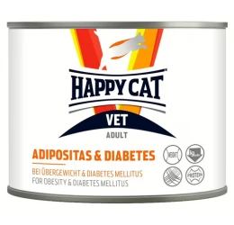 Happy Cat Vet Diet Υγρή τροφή Adipositas & Diabetes 200gr Happy Cat Vet Diet Υγρή τροφή Adipositas & Diabetes 200gr