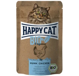 Υγρή Τροφή Γάτας Happy Cat Bio Κοτόπουλο 85gr