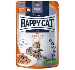Υγρή Τροφή Γάτας Happy Cat Πάπια σε Σάλτσα 85gr