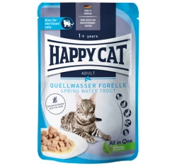 Υγρή Τροφή Γάτας Happy Cat Πέστροφα σε Σάλτσα 85gr