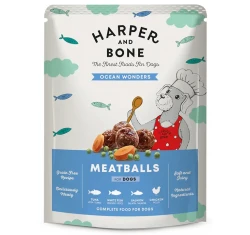 Υγρή Τροφή Σκύλου Harper & Bone Meatballs Ocean Wonders 300gr Υγρή Τροφή Σκύλου Harper & Bone Meatballs Ocean Wonders 300gr