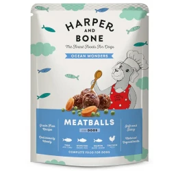 Υγρή Τροφή Σκύλου Harper & Bone Meatballs Ocean Wonders 300gr