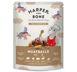 Υγρή Τροφή Σκύλου Harper & Bone Meatballs Wild Mountain 300gr Υγρή Τροφή Σκύλου Harper & Bone Meatballs Wild Mountain 300gr