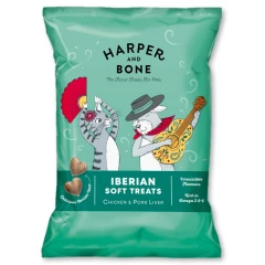 Λιχουδιές Σκύλου Και Γάτας Harper & Bone Iberian Soft Treats Chicken & Pork 90g Λιχουδιές Σκύλου Και Γάτας Harper & Bone Iberian Soft Treats Chicken & Pork 90g