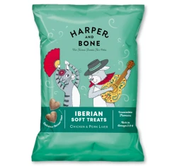 Λιχουδιές Σκύλου Και Γάτας Harper & Bone Iberian Soft Treats Chicken & Pork 90g Λιχουδιές Σκύλου Και Γάτας Harper & Bone Iberian Soft Treats Chicken & Pork 90g
