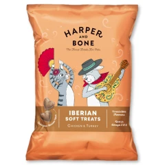 Λιχουδιές Σκύλου Και Γάτας Harper & Bone Iberian Soft Treats Chicken & Turkey 90g Λιχουδιές Σκύλου Και Γάτας Harper & Bone Iberian Soft Treats Chicken & Turkey 90g