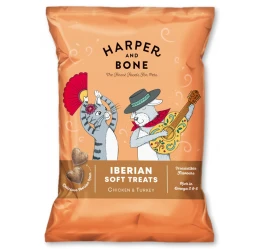 Λιχουδιές Σκύλου Και Γάτας Harper & Bone Iberian Soft Treats Chicken & Turkey 90g Λιχουδιές Σκύλου Και Γάτας Harper & Bone Iberian Soft Treats Chicken & Turkey 90g