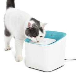 Σιντριβάνι Luxury Smart για Γάτες και μικρόσωμους Σκύλους 21,5x20x17,5cm Τυρκουάζ