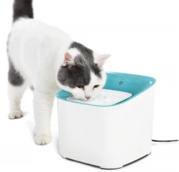 Σιντριβάνι Luxury Smart για Γάτες και μικρόσωμους Σκύλους 21,5x20x17,5cm Τυρκουάζ