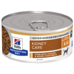 Hill's PD Canine Mini k/d Kidney Care Stew με Κοτόπουλο και Λαχανικά για Σκύλους 156gr Hill's PD Canine Mini k/d Kidney Care Stew με Κοτόπουλο και Λαχανικά για Σκύλους 156gr