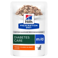 Hill's PD Feline Diabetes Care m/d Γάτας 85gr (Φακελάκι) Hill's PD Feline Diabetes Care m/d Γάτας 85gr (Φακελάκι)