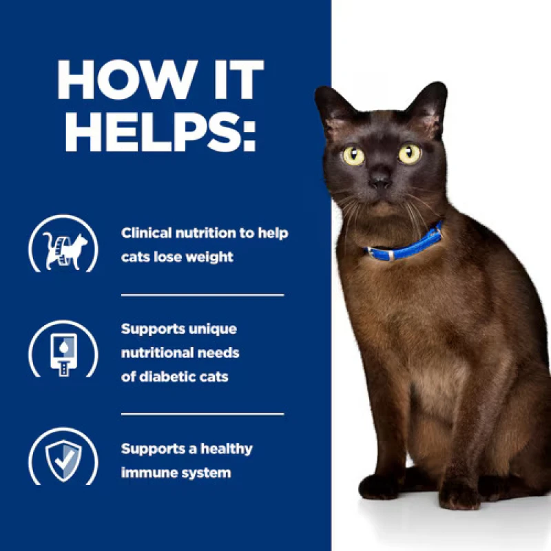 Hill's PD Feline Diabetes Care m/d Γάτας 85gr (Φακελάκι) Γάτες