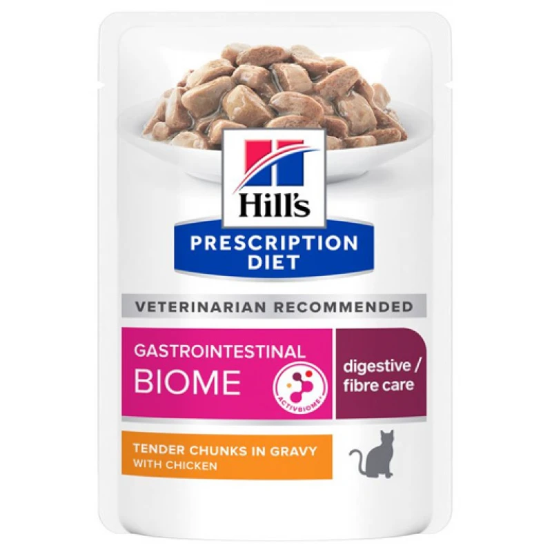 Hill's PD Feline Gastrointestinal Biome Γάτας 85gr (Φακελάκι) Γάτες Hill's PD Feline Gastrointestinal Biome Γάτας 85gr (Φακελάκι) Γάτες