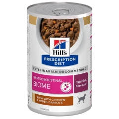 Hill's Prescription Diet Canine Gastrointestinal Biome Stew Chicken & Vegetables 354gr Hill's Prescription Diet Canine Gastrointestinal Biome Stew Chicken & Vegetables 354gr