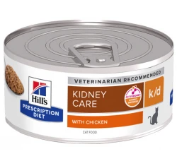 Hill's Prescription Diet k/d Kidney Care για Γάτες με Κοτόπουλο 156gr