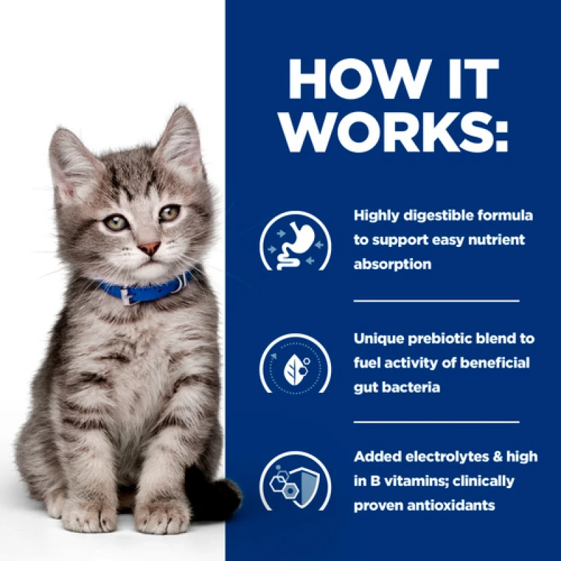 Hill's Prescription Diet Kitten i/d Digestive Care ActivBiome+ με Κοτόπουλο 400gr Γάτες