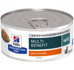 Hill's Prescription Diet w/d Multi-Benefit για Γάτες 156gr Hill's Prescription Diet w/d Multi-Benefit για Γάτες 156gr