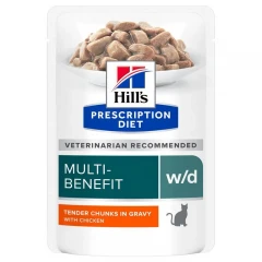 Hill's Prescription Diet w/d για Γάτες με Κοτόπουλο 85gr Hill's Prescription Diet w/d για Γάτες με Κοτόπουλο 85gr
