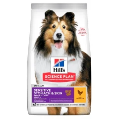 Hill's Science Plan Adult Medium Sensitive Stomach & Skin 14kg με κοτόπουλο (-25%) Hill's Science Plan Adult Medium Sensitive Stomach & Skin 14kg με κοτόπουλο (-25%)