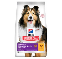 Hill's Science Plan Adult Medium Sensitive Stomach & Skin 14kg με κοτόπουλο (-25%) Hill's Science Plan Adult Medium Sensitive Stomach & Skin 14kg με κοτόπουλο (-25%)