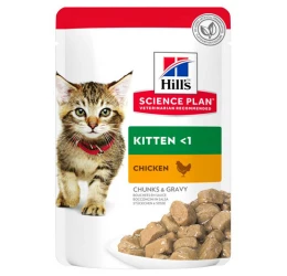 Hill’s Science Plan Kitten Υγρή Τροφή με Κοτόπουλο 85gr (Φακελάκι) 2+1 Δώρο Hill’s Science Plan Kitten Υγρή Τροφή με Κοτόπουλο 85gr (Φακελάκι) 2+1 Δώρο