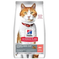 Hill's Science Plan Adult Sterilised Για Γάτες με Σολομό 1,5kg (1kg + 500gr Δώρο) Hill's Science Plan Adult Sterilised Για Γάτες με Σολομό 1,5kg (1kg + 500gr Δώρο)