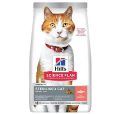 Hill's Science Plan Adult Sterilised Για Γάτες με Σολομό 1,5kg (1kg + 500gr Δώρο) Hill's Science Plan Adult Sterilised Για Γάτες με Σολομό 1,5kg (1kg + 500gr Δώρο)