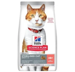 Hill's Science Plan Adult Sterilised Για Γάτες με Σολομό 1,5kg (1kg + 500gr Δώρο) Hill's Science Plan Adult Sterilised Για Γάτες με Σολομό 1,5kg (1kg + 500gr Δώρο)