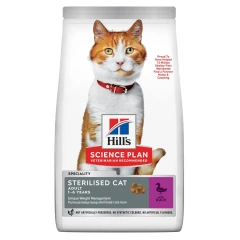 Hill's Science Plan Adult Sterilised Για Γάτες με Πάπια 1,5kg (1kg + 500gr Δώρο) Hill's Science Plan Adult Sterilised Για Γάτες με Πάπια 1,5kg (1kg + 500gr Δώρο)