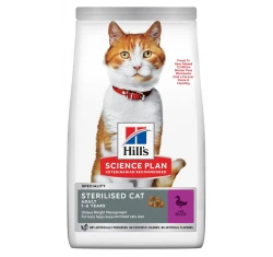 Hill's Science Plan Adult Sterilised Για Γάτες με Πάπια 1,5kg (1kg + 500gr Δώρο) Hill's Science Plan Adult Sterilised Για Γάτες με Πάπια 1,5kg (1kg + 500gr Δώρο)