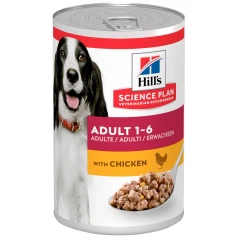 Υγρή τροφή Hill's Science Plan Adult 370gr με κοτόπουλο (3+1 Δώρο) Υγρή τροφή Hill's Science Plan Adult 370gr με κοτόπουλο (3+1 Δώρο)