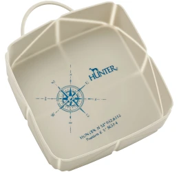 Hunter Πτυσσόμενο Μπολ Σιλικόνης Σκύλου - Γάτας 590ml Μπεζ