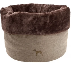 Κρεβατάκι Φωλιά Σκύλου ή Γάτας Hunter Cat and dog bed Livingston 45cm (Διαμετρ) Brown Κρεβατάκι Φωλιά Σκύλου ή Γάτας Hunter Cat and dog bed Livingston 45cm (Διαμετρ) Brown