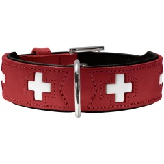 Περιλαίμιο Δερμάτινο Σκύλου Hunter Collar Swiss Κόκκινο - Μαύρο M 55 (41 - 49 x 3,9 cm) Περιλαίμιο Δερμάτινο Σκύλου Hunter Collar Swiss Κόκκινο - Μαύρο M 55 (41 - 49 x 3,9 cm)