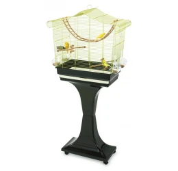 Κλουβί Πουλιών Imac Sofia 63x33x61cm Χρυσό με Βάση