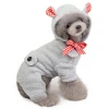 Ρουχαλάκι Teddy Bear Head Hoodie  Gray ΡΟΥΧΑ - ΒΡΑΚΑΚΙΑ ΣΚΥΛΟΥ