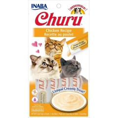 Λιχουδιά Churu Cat Chicken Recipe 4 x 14gr Λιχουδιά Churu Cat Chicken Recipe 4 x 14gr