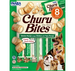 Λιχουδιές Churu Dog Bites Chicken and Tuna 8 x 12gr Λιχουδιές Churu Dog Bites Chicken and Tuna 8 x 12gr