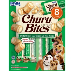 Λιχουδιές Churu Dog Bites Chicken and Tuna 8 x 12gr Λιχουδιές Churu Dog Bites Chicken and Tuna 8 x 12gr