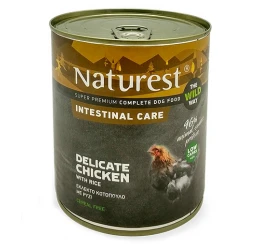 Υγρή Τροφή Σκύλου Naturest Intestinal Care Κοτόπουλο με Ρύζι 800gr Υγρή Τροφή Σκύλου Naturest Intestinal Care Κοτόπουλο με Ρύζι 800gr