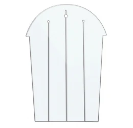 Διάφανη Πόρτα για Σπιτάκι Σκύλου Imac Zeus 70 25,5x0,2x36,6cm