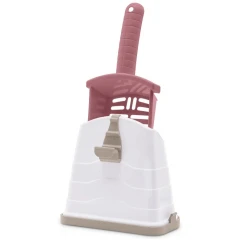 Φτυαράκι Imac Romeo με Βάση για την Άμμο της Γάτας Ροζ