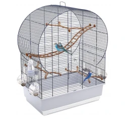 Imac Andorra Κλουβί για Πτηνά Ice Blue 61x38x76cm